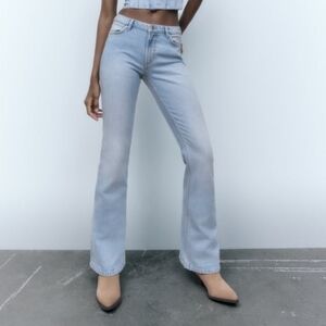 Zara Women's Light Blue Jeans NWT